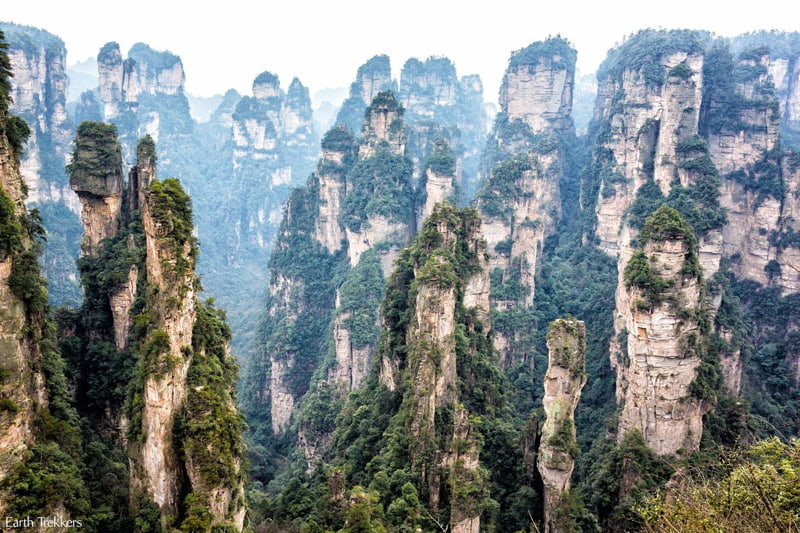 پارک ملی ژانگ جیاجی (Zhangjiajie) در چین 