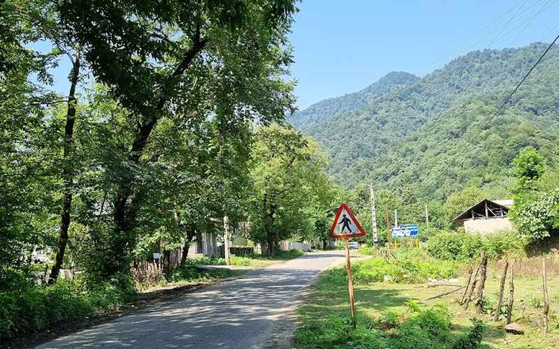 راهنمای سفر یک روزه به قلعه رودخان 8 طبیعت روستای فوشه، منبع عکس: گوگل مپ، عکاس: Shima R