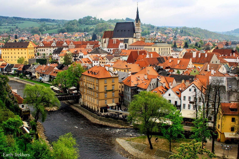 شهر چسکی کروملوف (Cesky Krumlov) جمهوری چک
