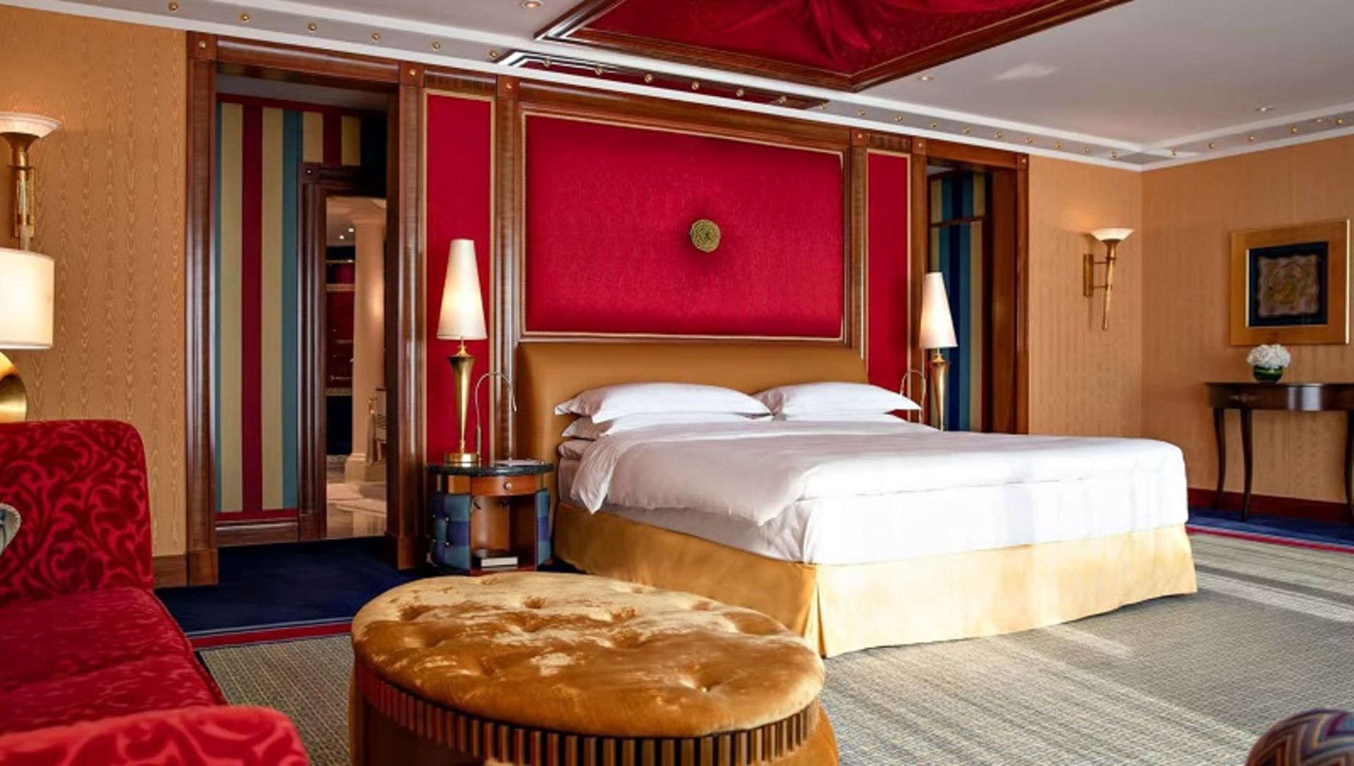 اتاق خواب سوئیت پرزیدنتال برج العرب