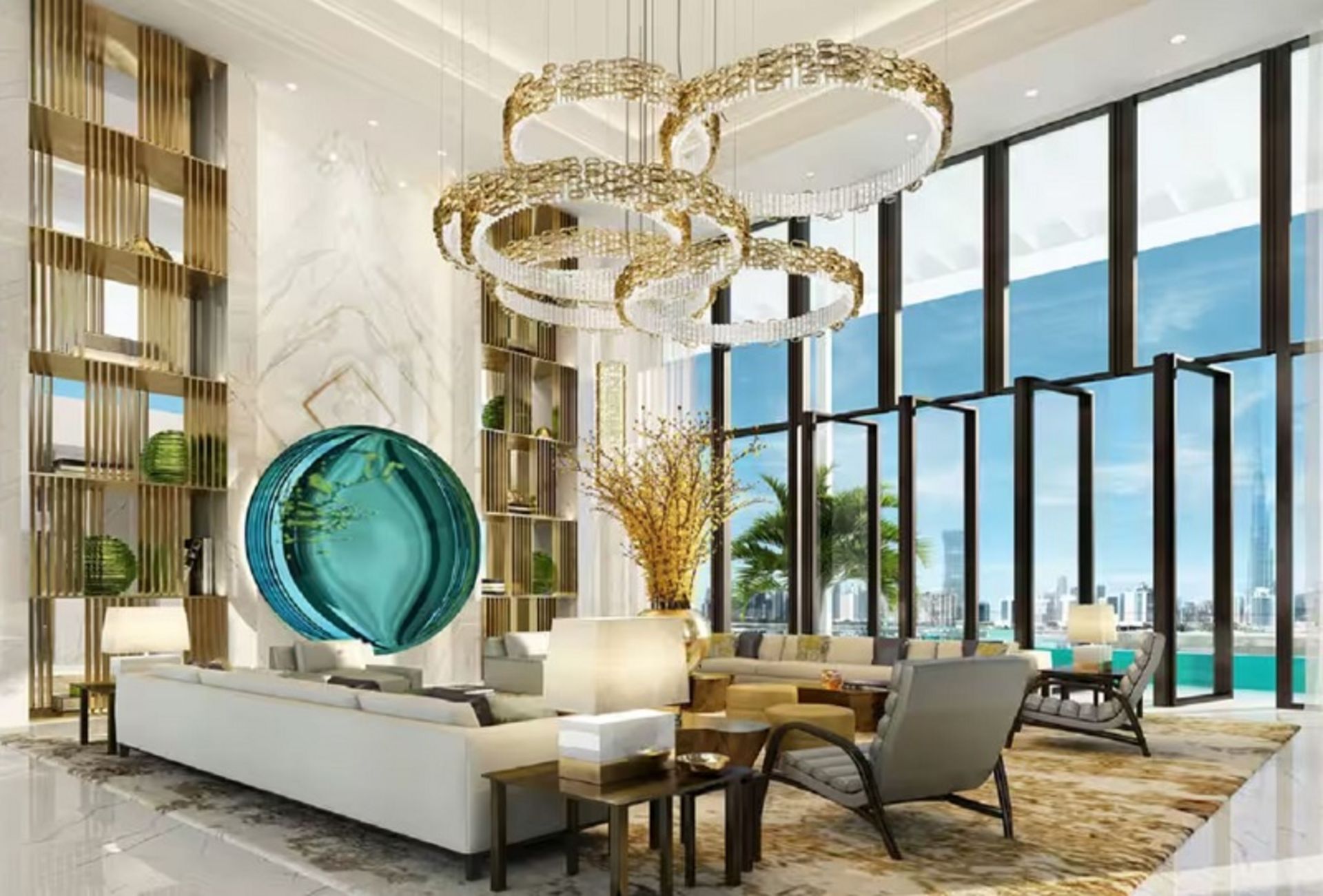 فضای داخلی عمارت رویال هتل آتلانتیس