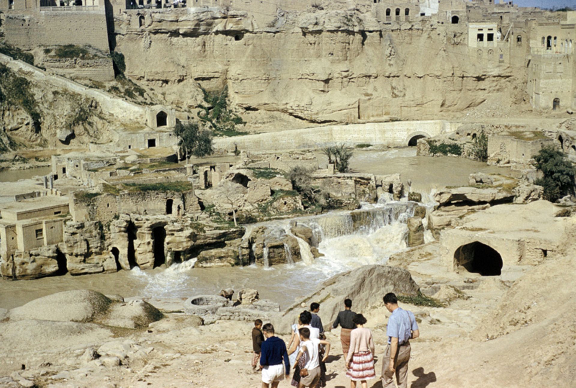 سفر در زمان؛ ثبت عکاس آمریکایی از سازههای آبی شوشتر در دوره پهلوی 3 عکس تاریخی سازههای آبی شوشتر