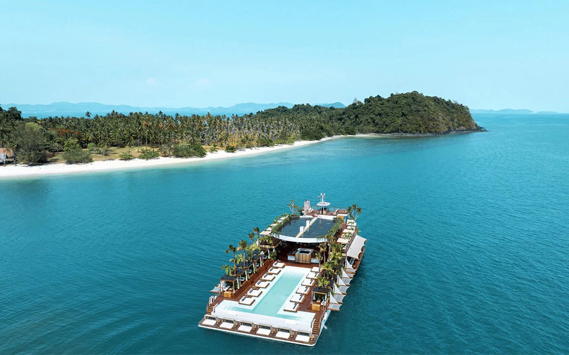 شناور تفریحی یونا در جزایر تایلند