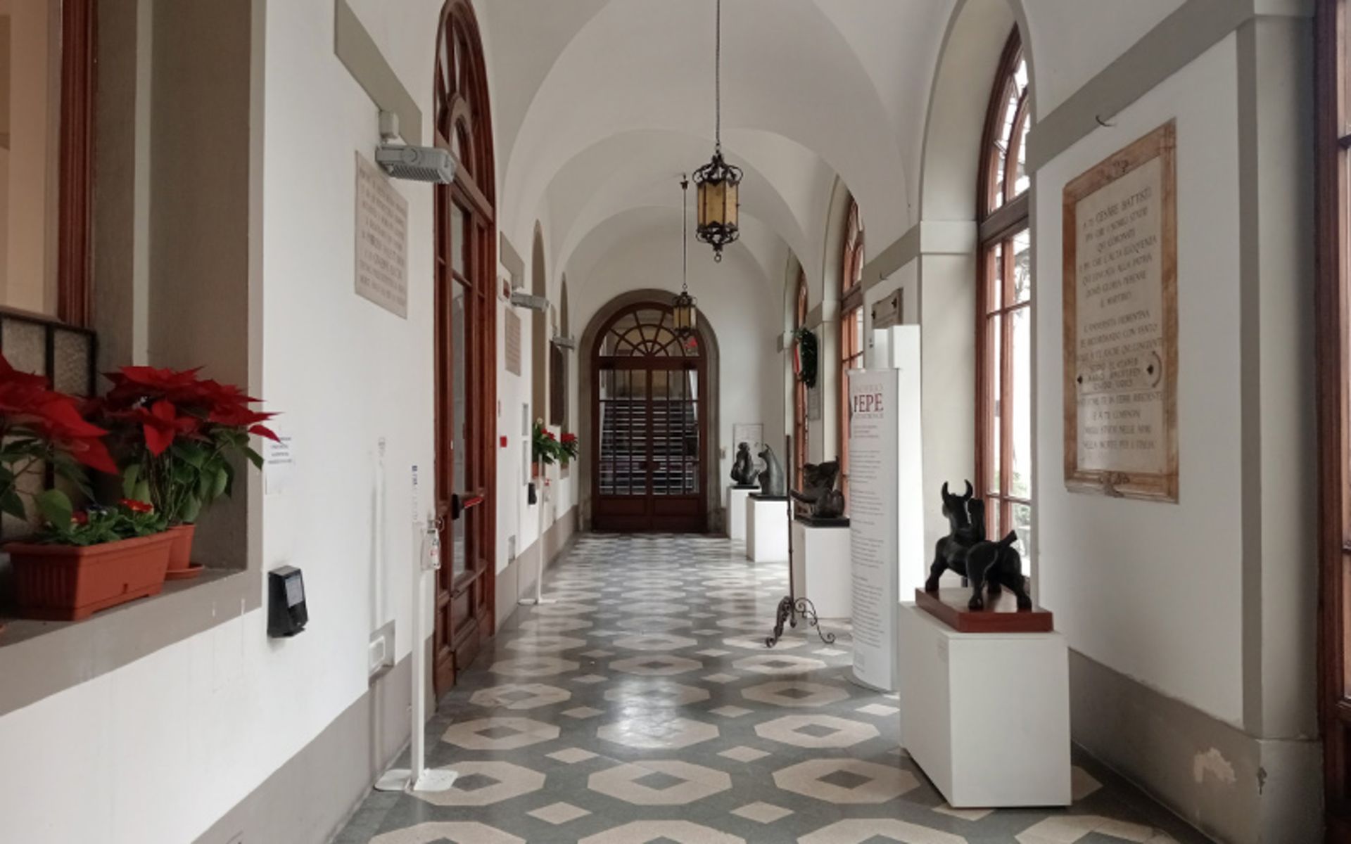 فضای داخلی دانشگاه فلورانس 