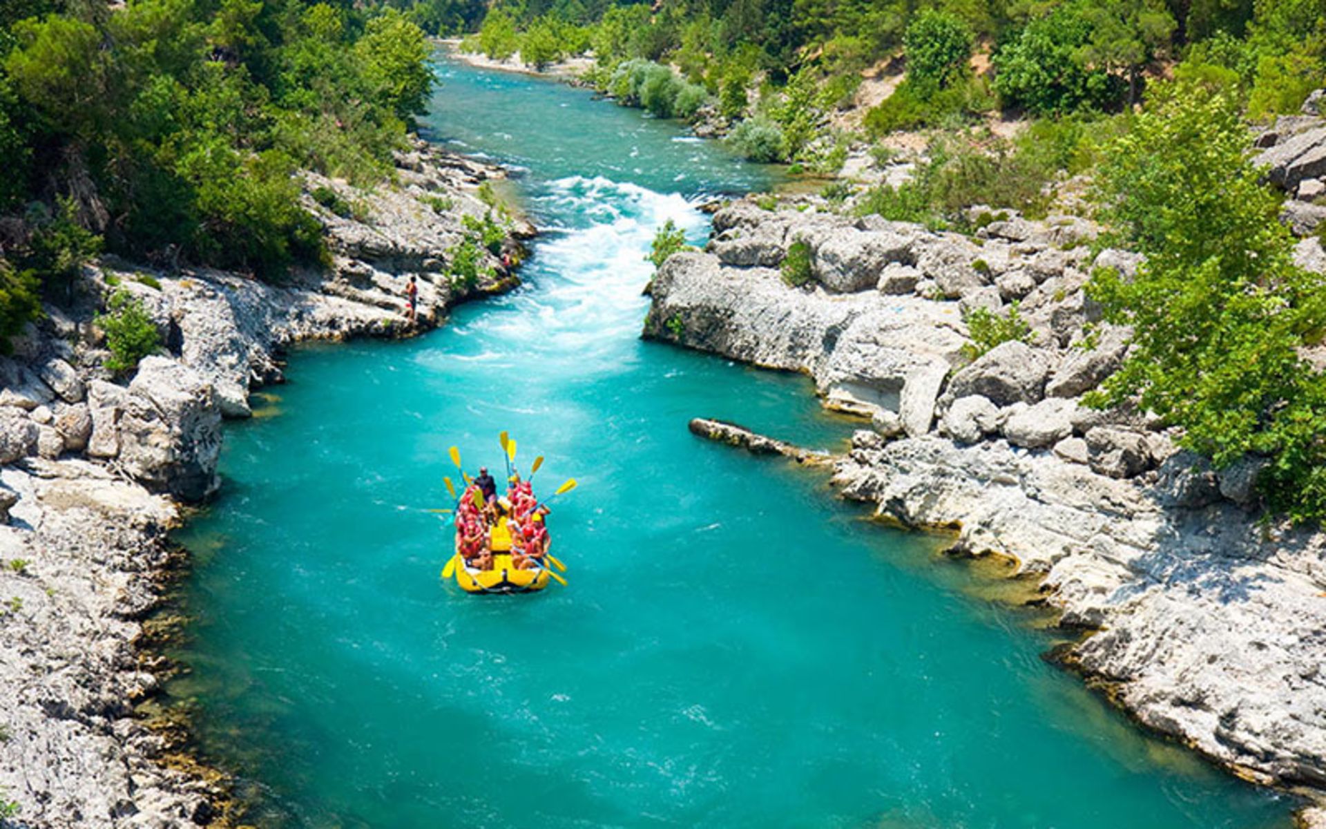 رفتینگ در پارک ملی کوپرولو کانیون