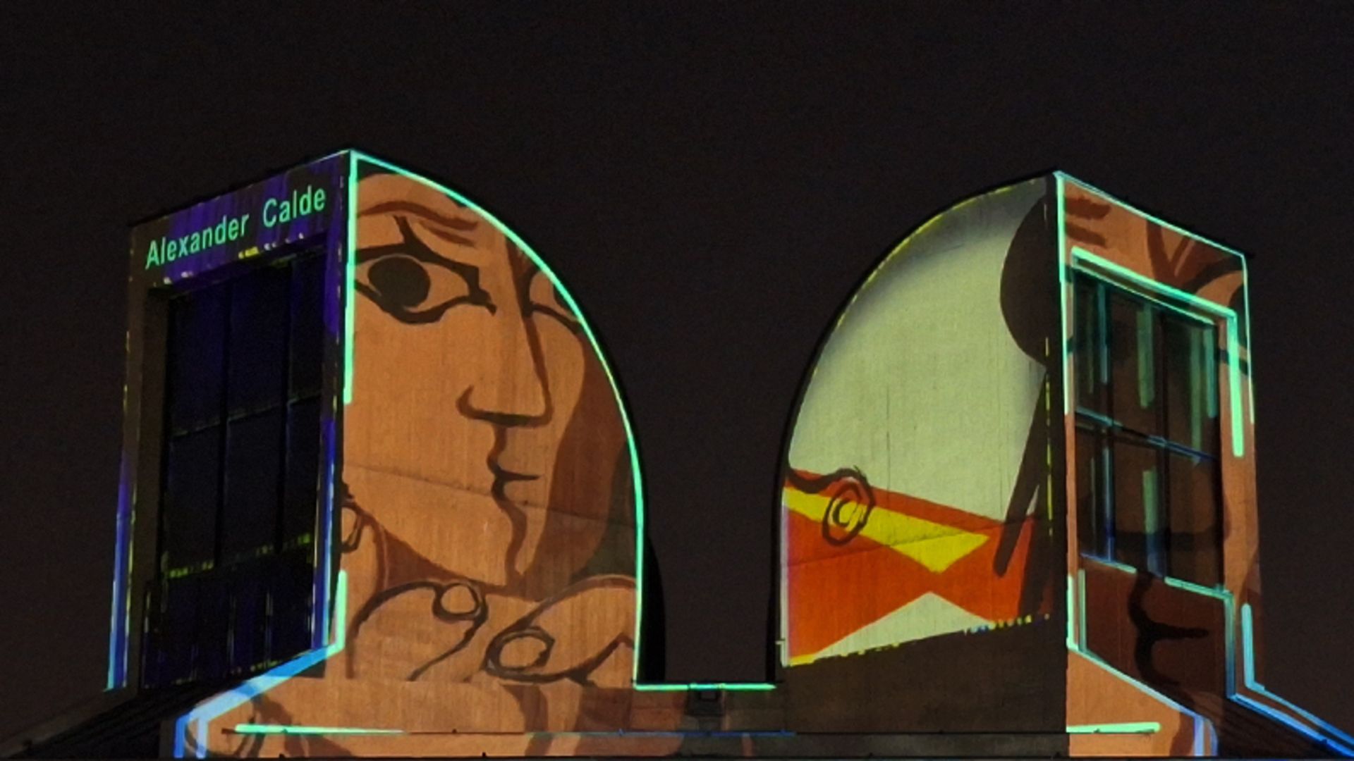 نمایش نور و نما موزه هنرهای معاصر تهران