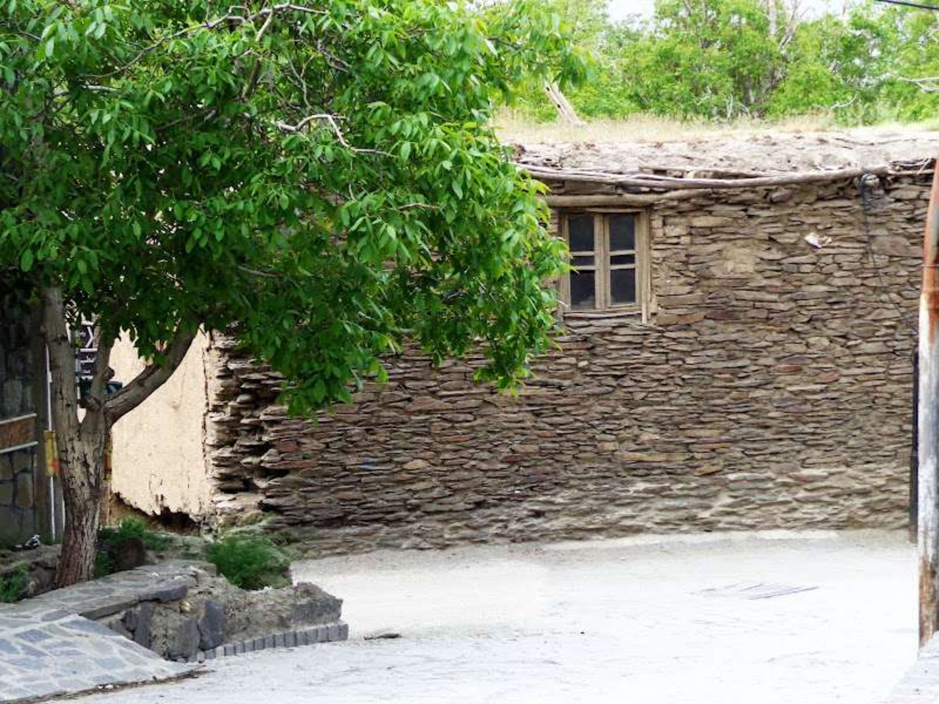 معماری روستای ورکانه