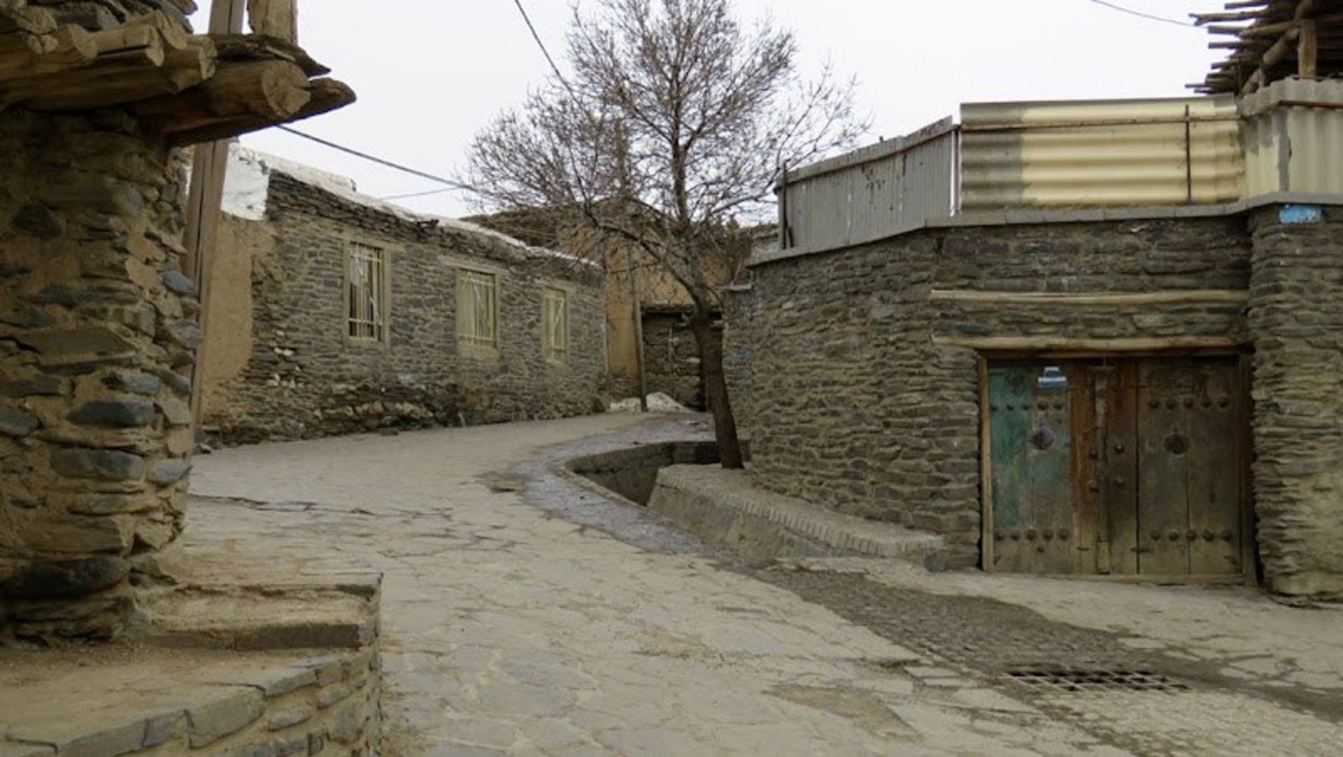 بافت روستای ورکانه