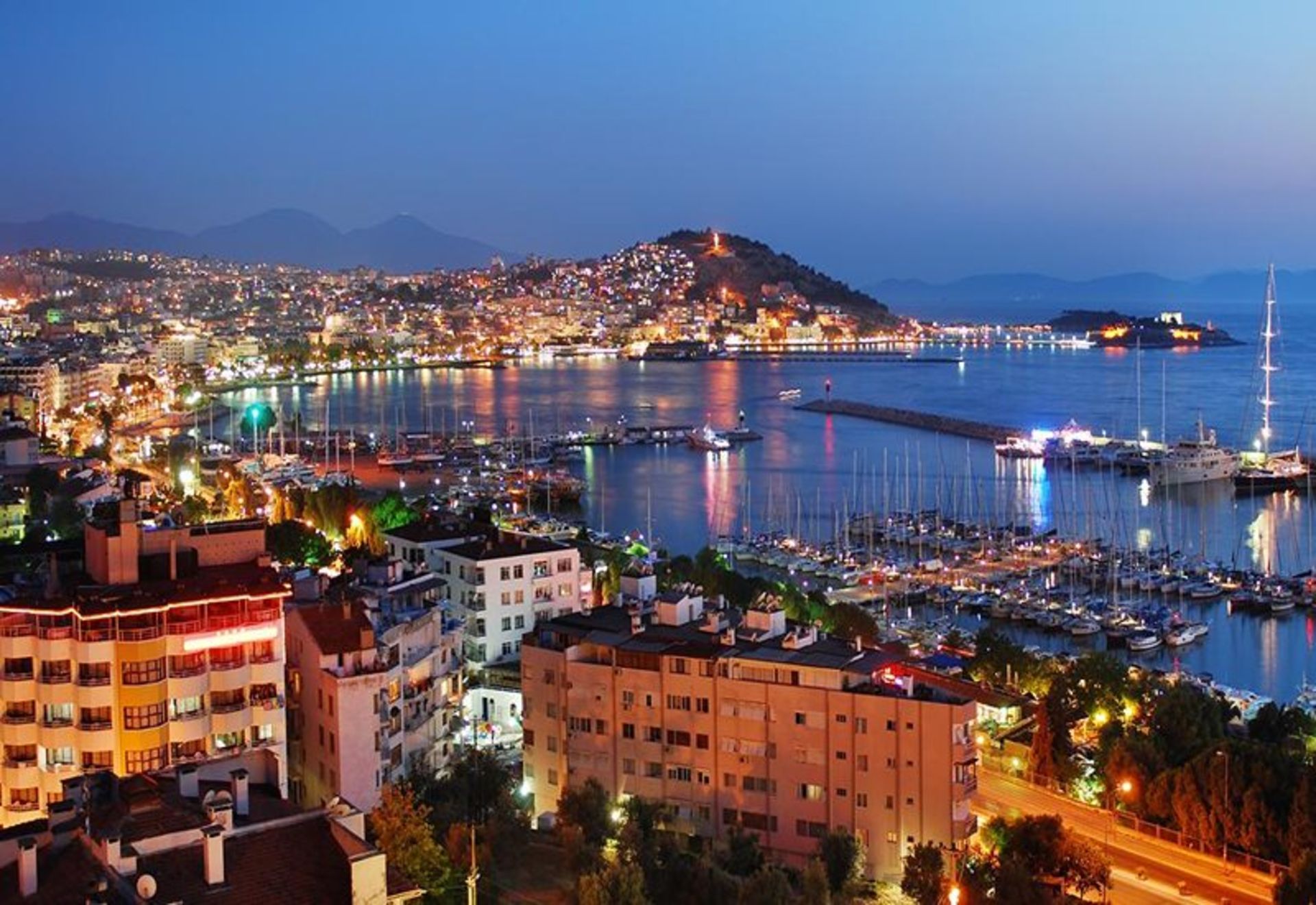 کوش آداسی در شب