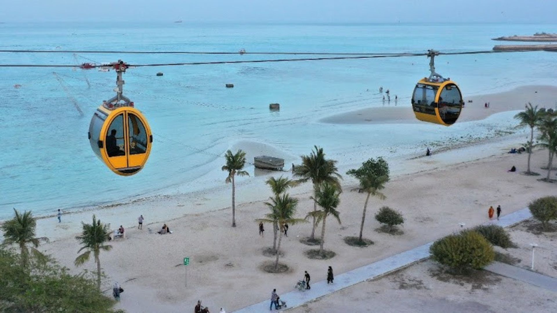 تله کابین میکامال در ساحل