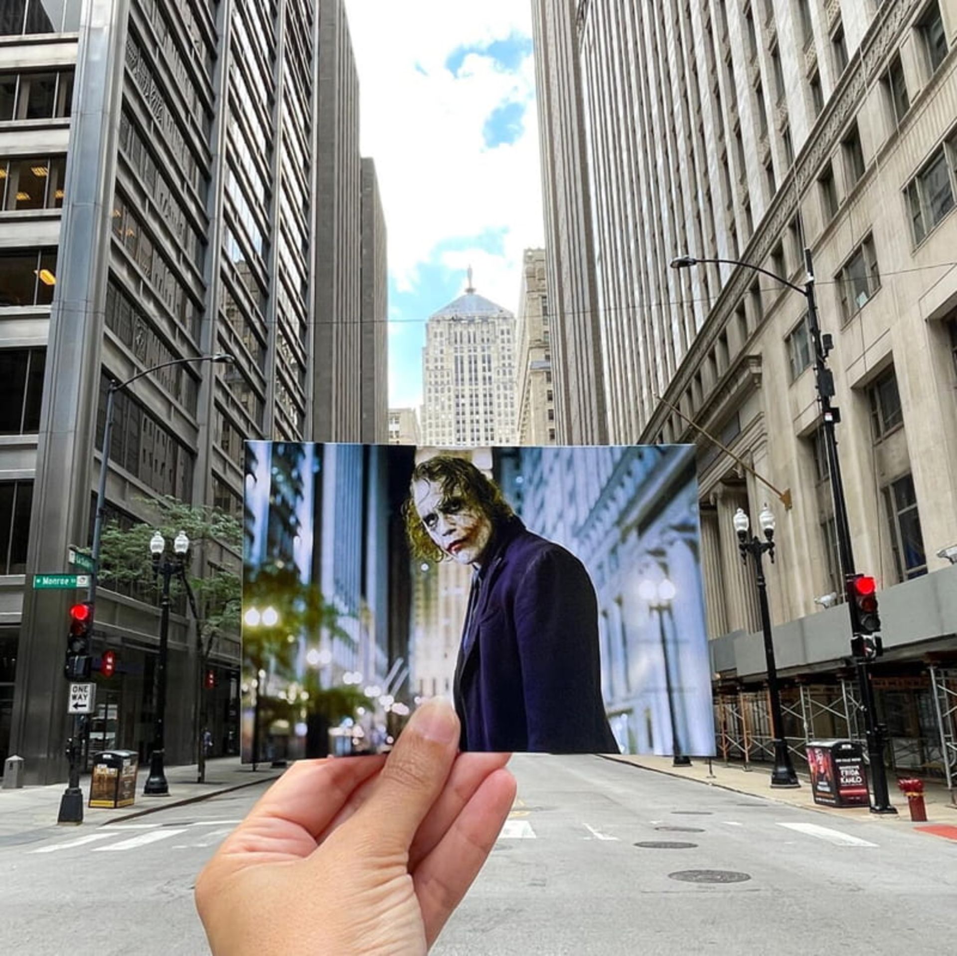 لوکیشن فیلم The Dark Knight (شوالیه تاریکی)