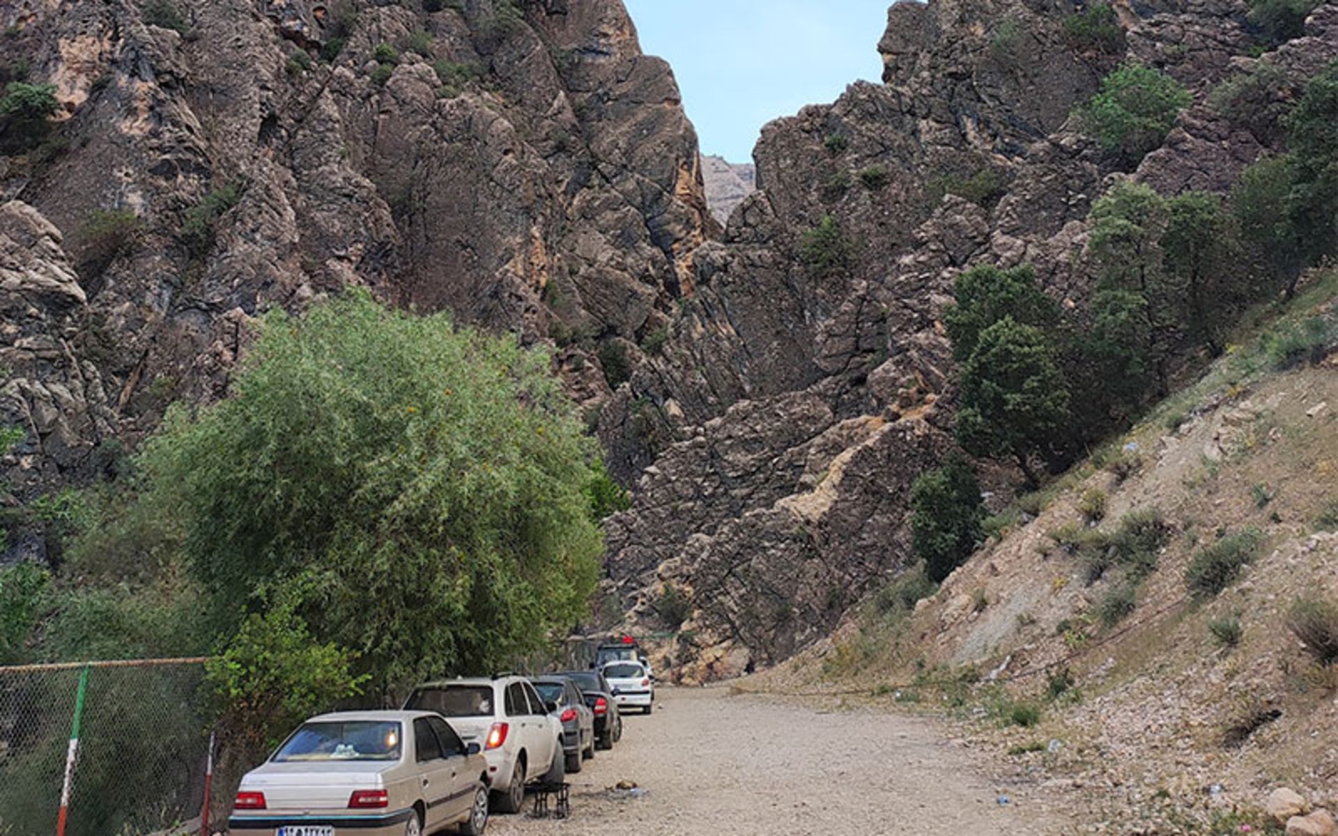 جاده تنگ چیتاب یاسوج