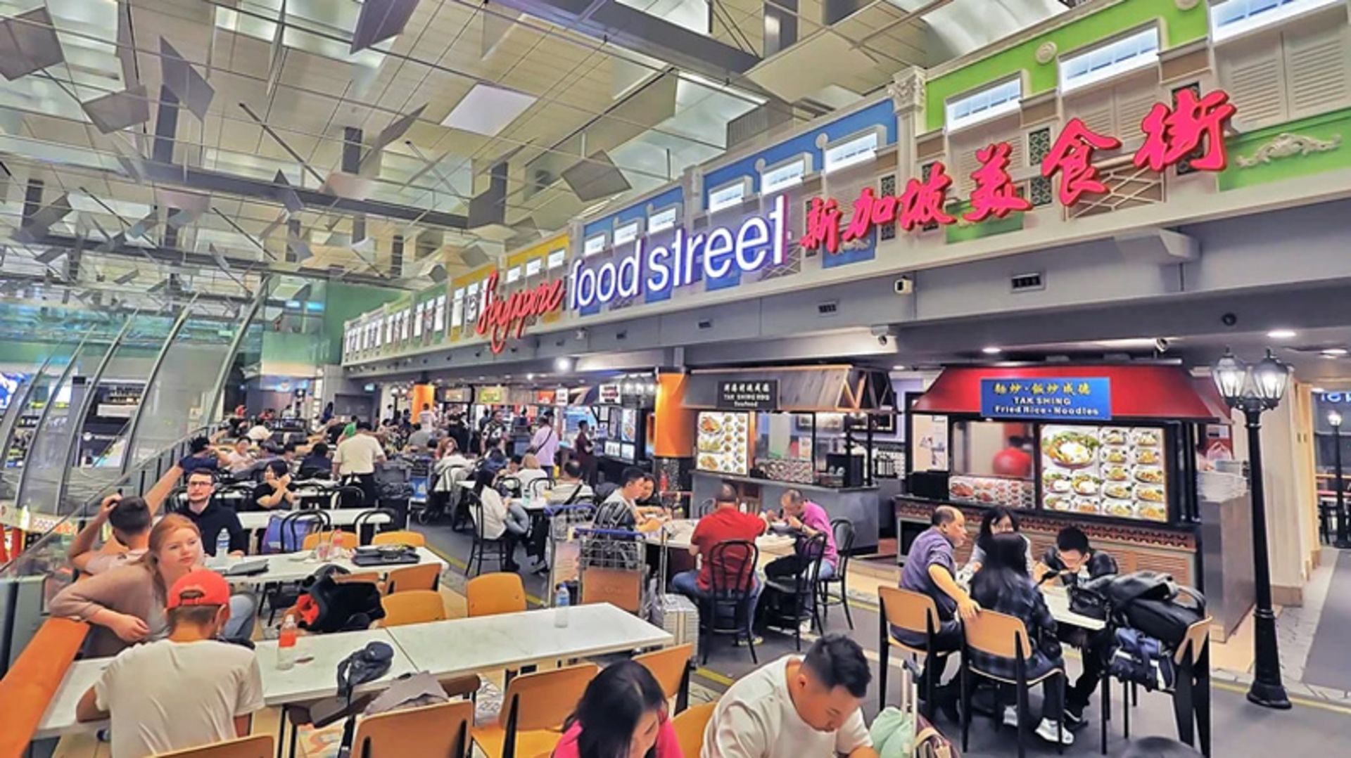 رستوران های فرودگاه چانگی سنگاپور