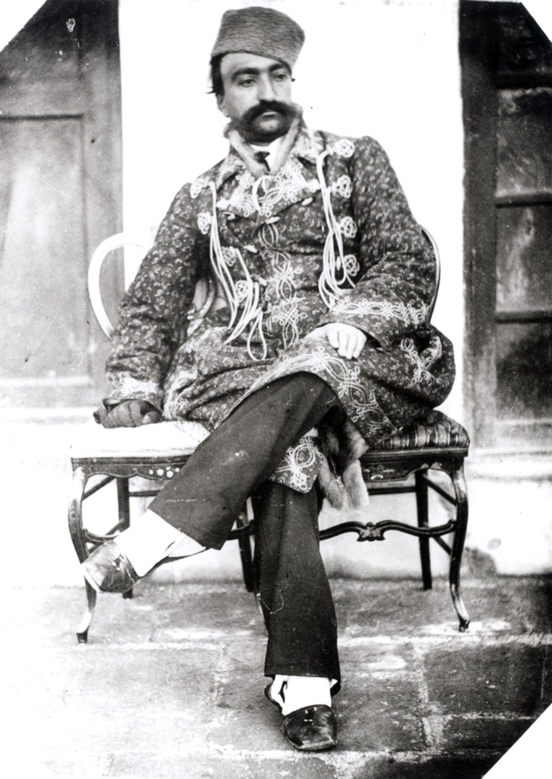 عکس تاریخی ناصرالدین شاه