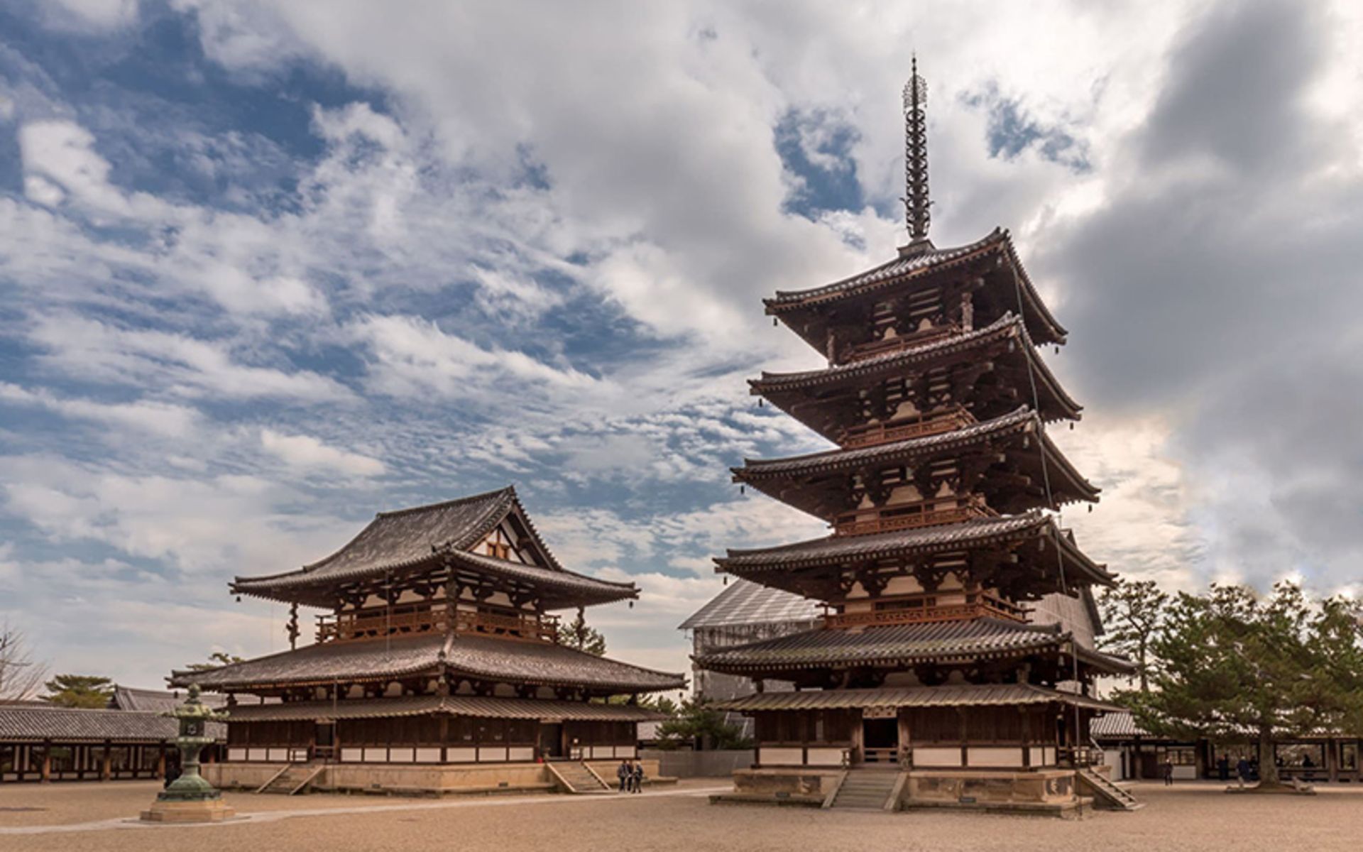 ساختمان های تاریخی معبد هوریوجی