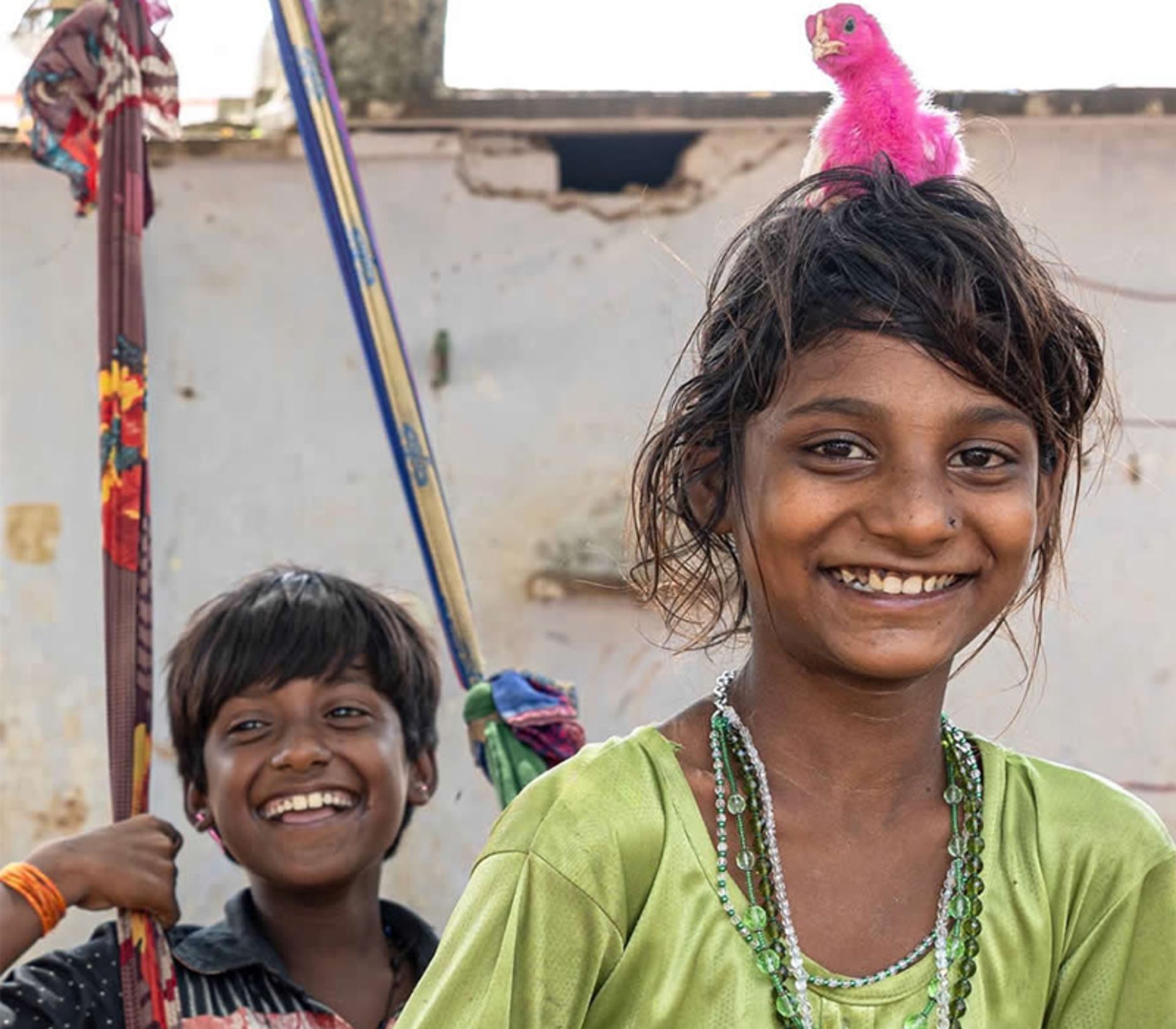 خنده کودکان هندی