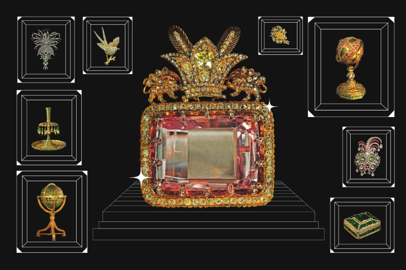 شاهکارهای خزانه جواهرات؛ درخشش افسانهای الماس صورتی در تاریخ ایران 4