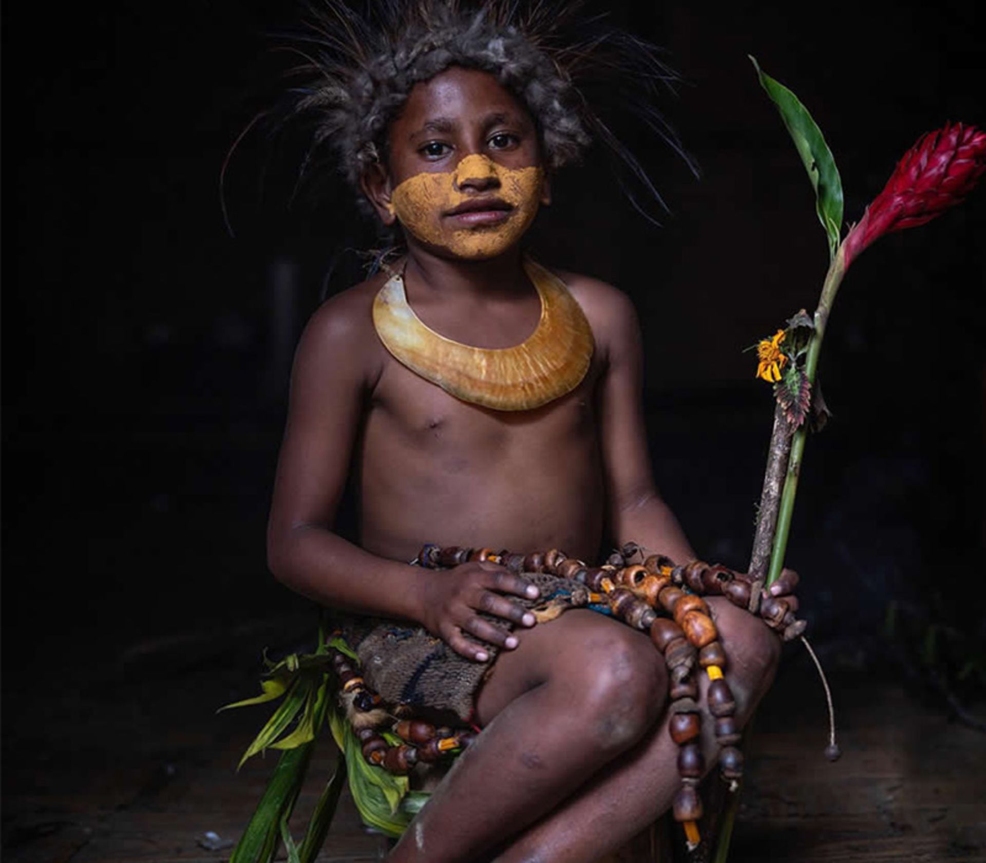 پرتره پسر آفریقایی