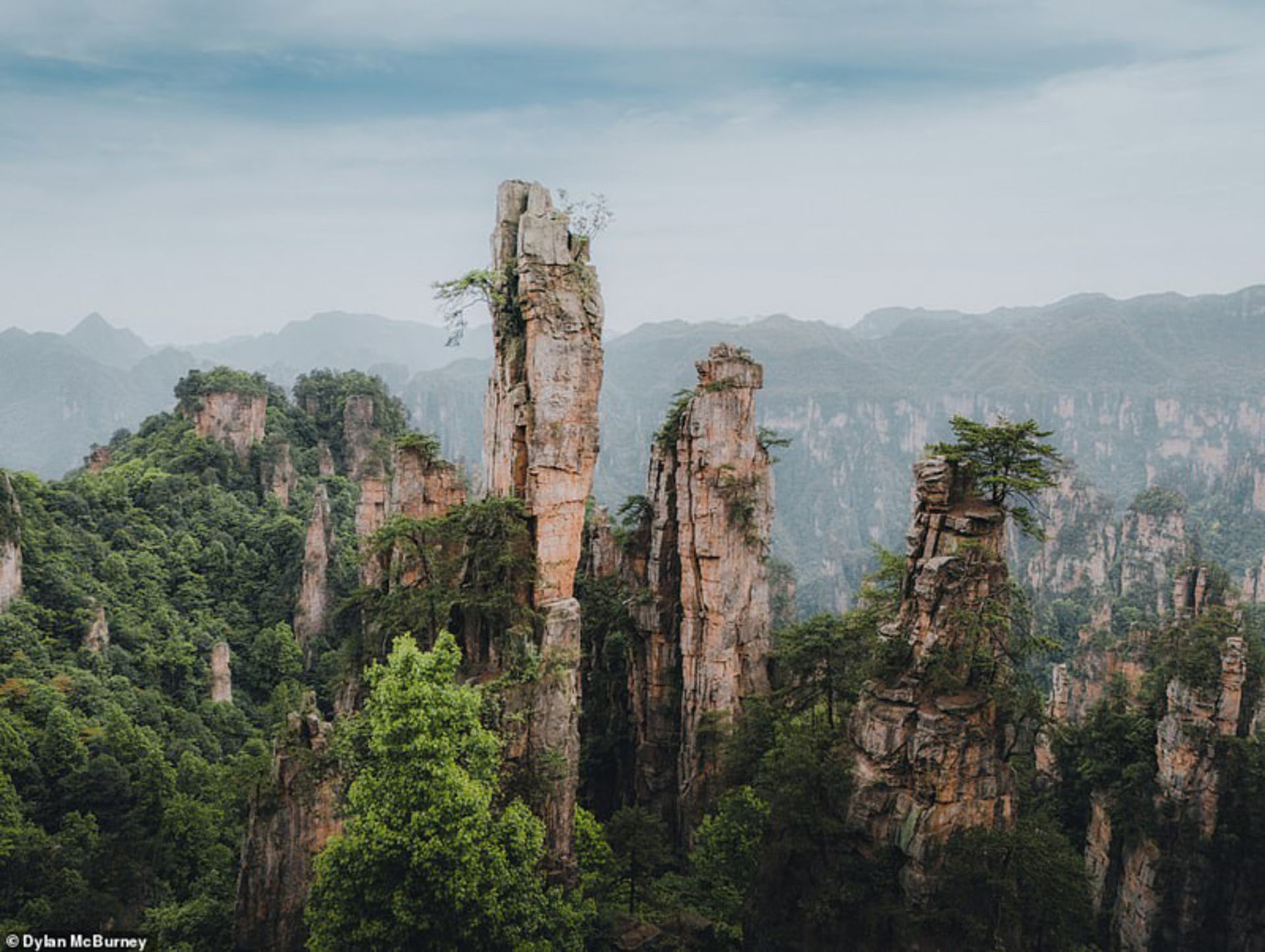  پارک ملی جنگلی ژانگ‌جیاجی در چین