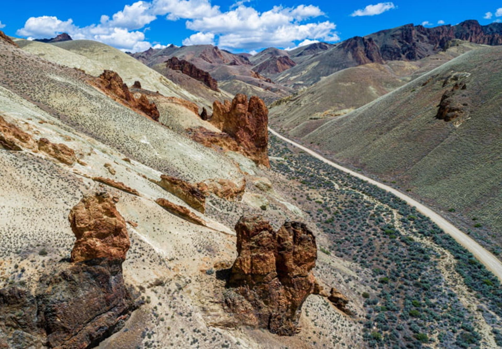 منطقه اوایهی (Owyhee Canyonlands) در ایالت اورگن