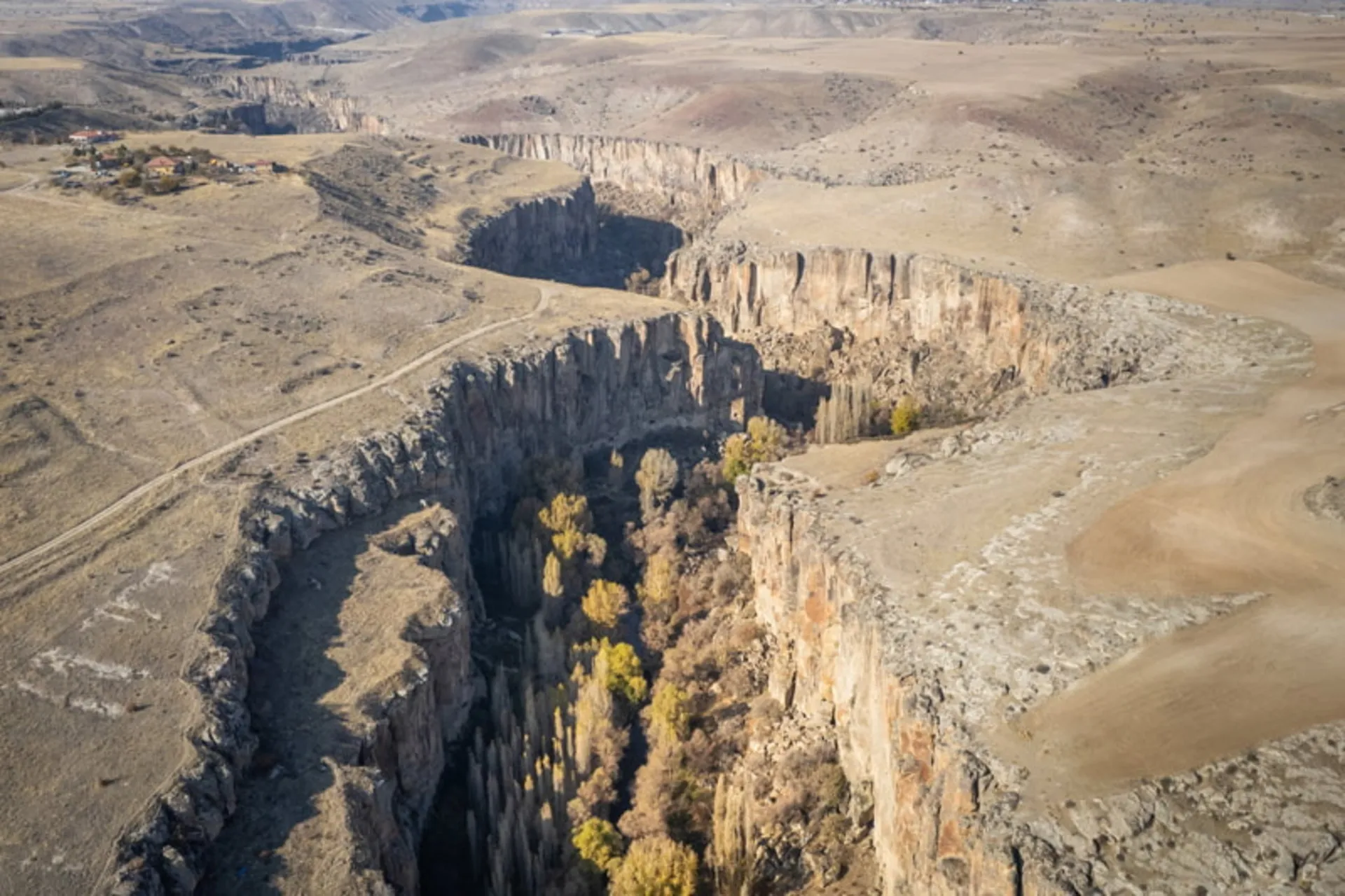 دره ایهلارا (Ihlara valley) در کاپادوکیا، ترکیه