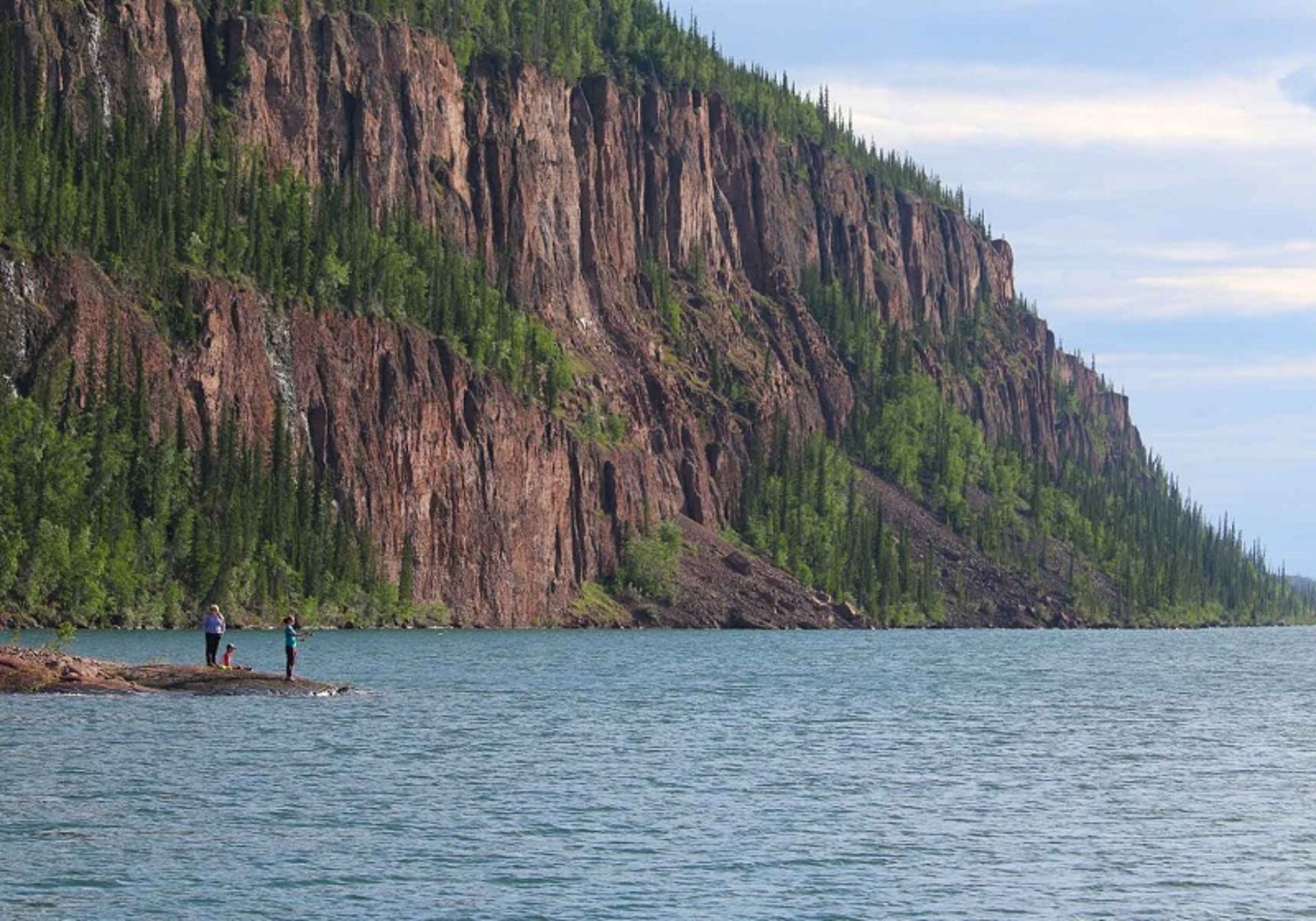 ماهیگیری در دریاچه گریت اسلیو