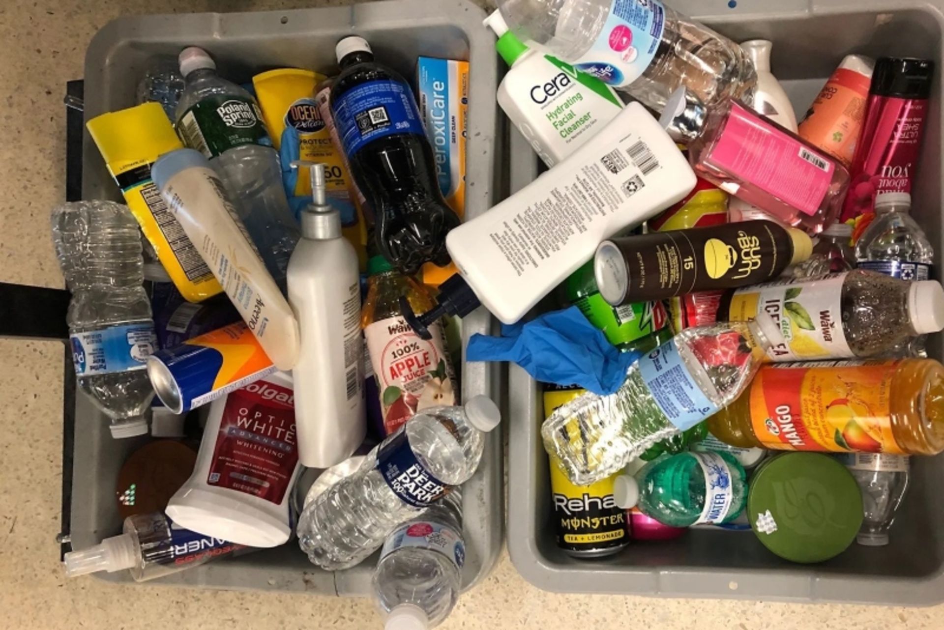 مایعات ممنوعه در پرواز