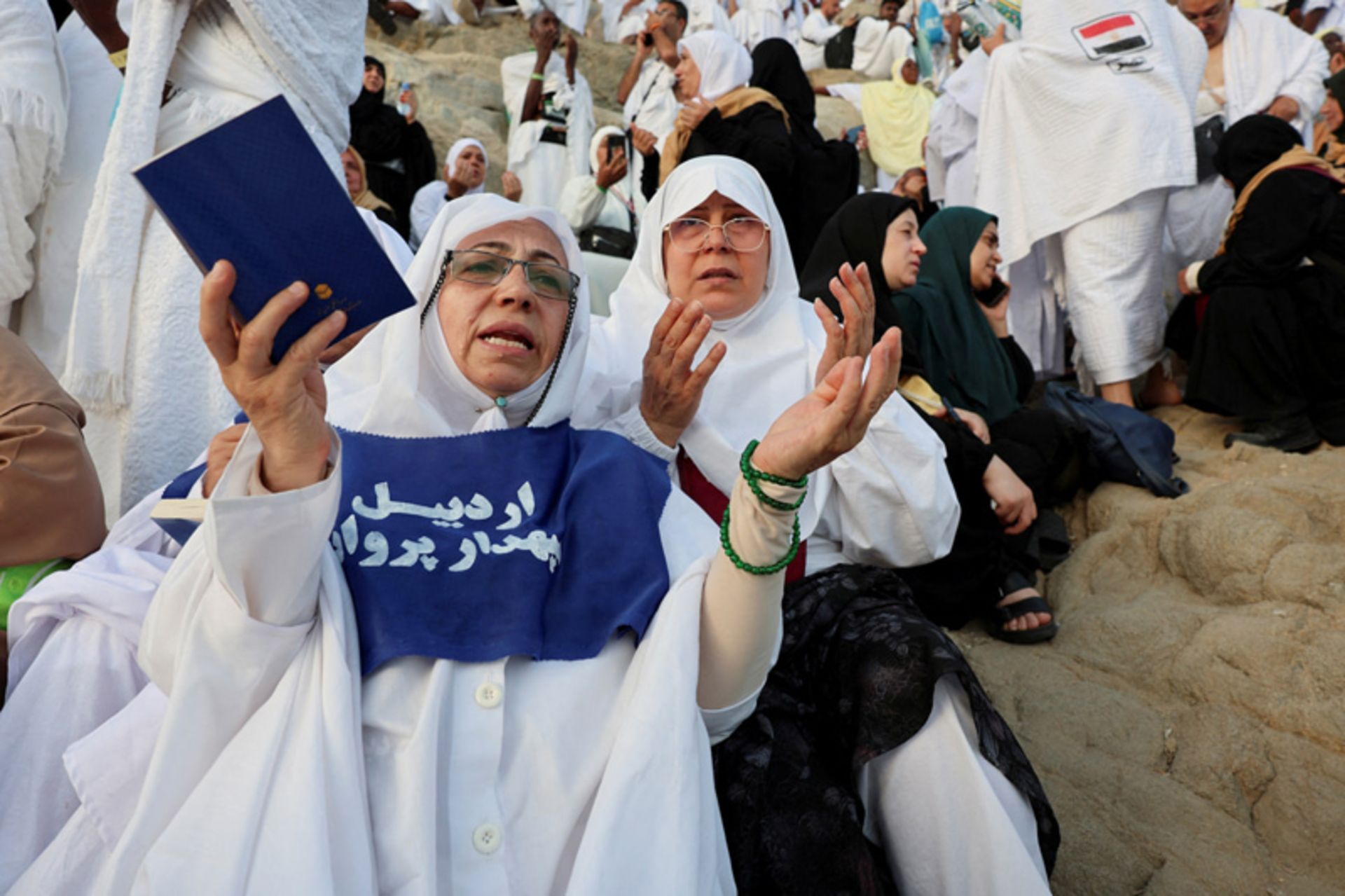 زائران ایرانی در جبل الرحمه