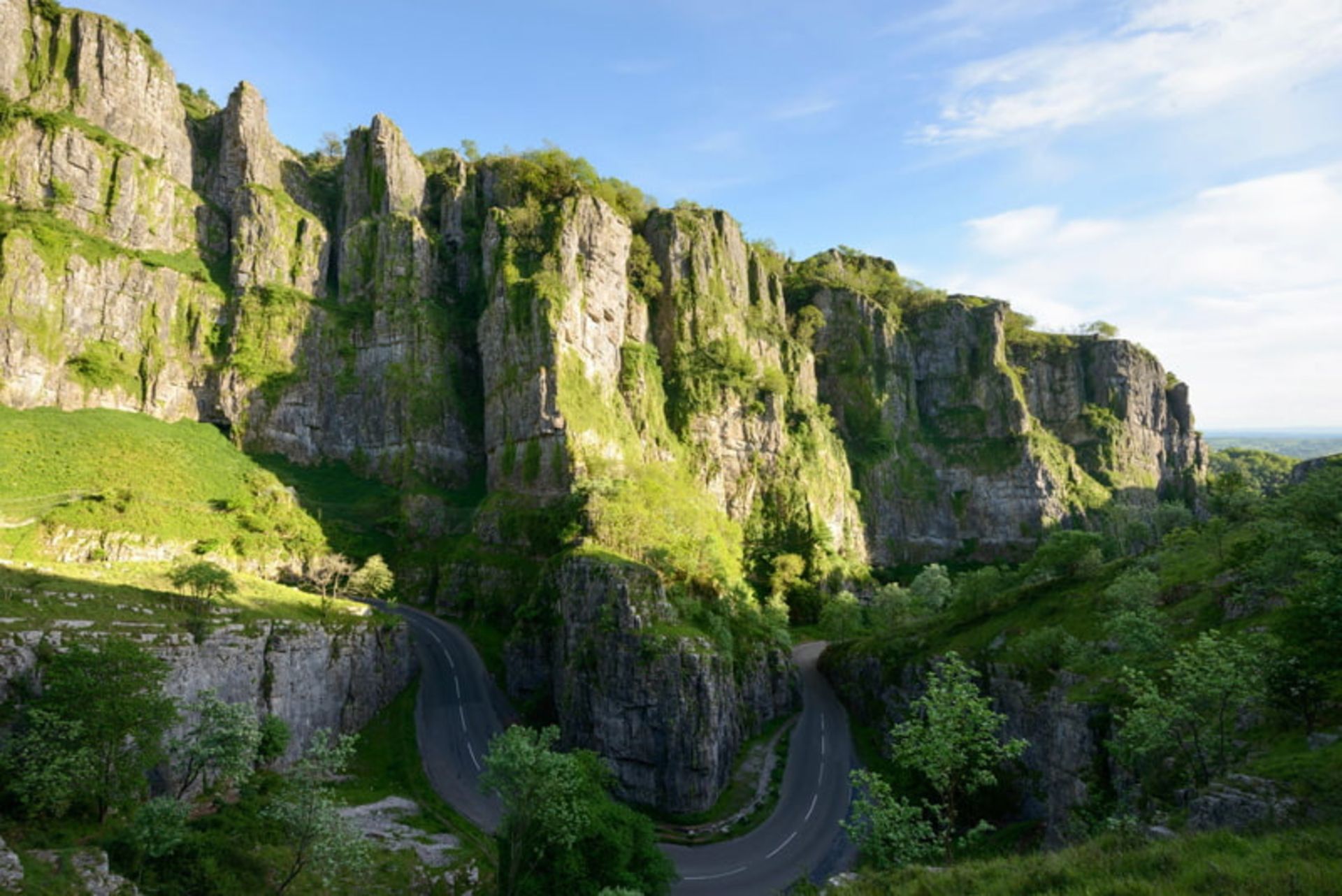 دره چدار (Cheddar) در سامرست، بریتانیا (گرند کنیون بریتانیا)