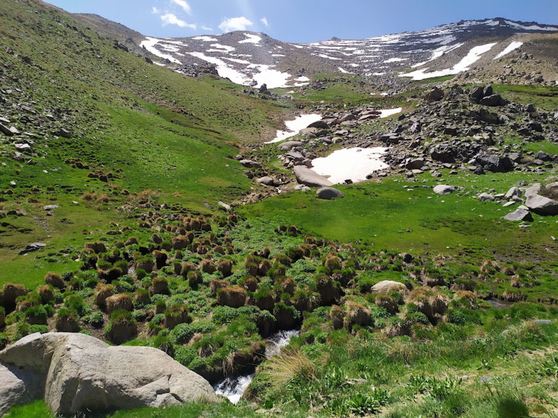 طبیعت زیبای دره مراد بیگ همدان