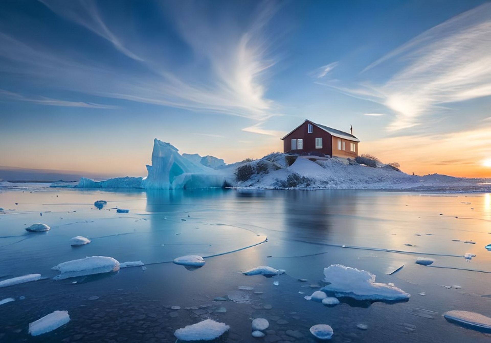 کلبه چوبی دریاچه گریت بر