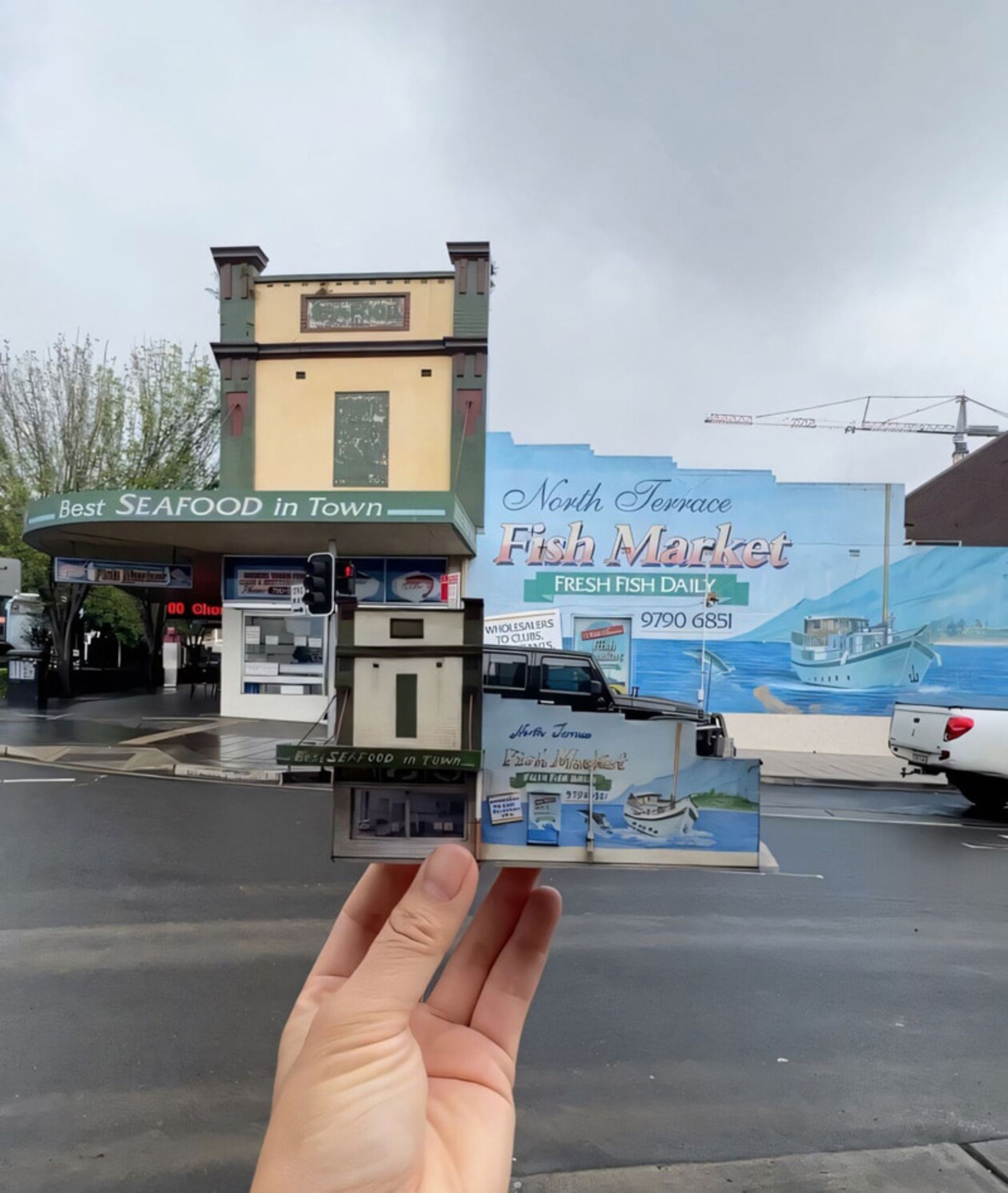  بازار ماهی مینیاتوری