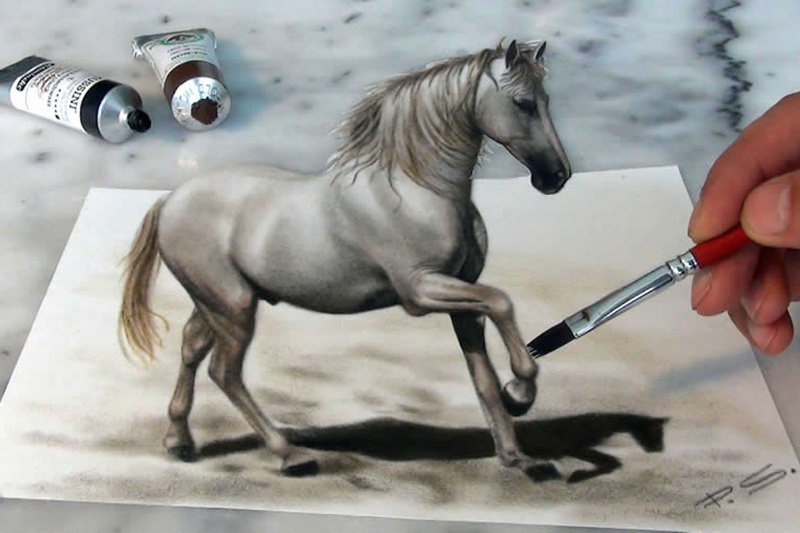 وقتی نقاشی جان میگیرد؛ فریب چشم با آثار سه بعدی خیرهکننده وقتی نقاشی جان میگیرد؛ فریب چشم با آثار سه بعدی خیرهکننده