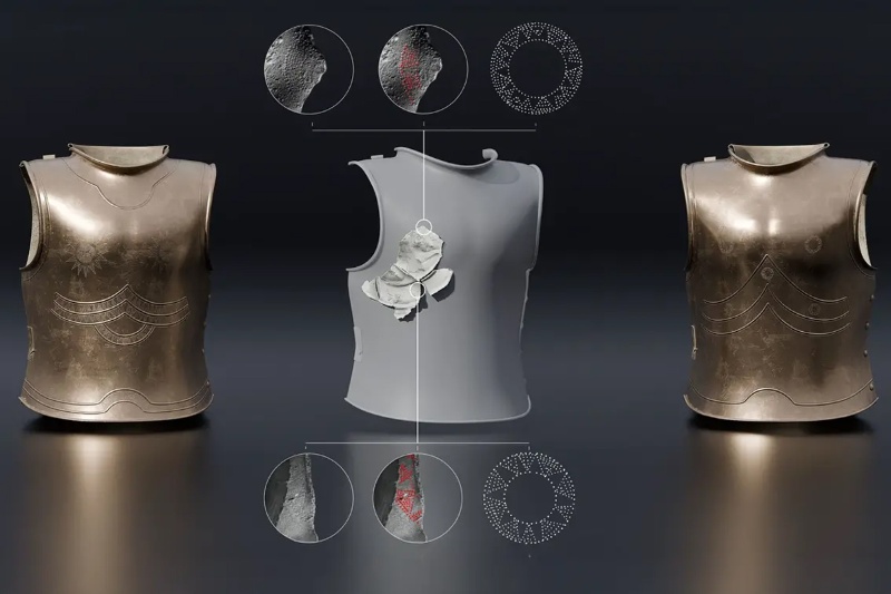 گنجی از عصر قهرمانان؛ زره‌ برنزی جنگ تروا کشف شد