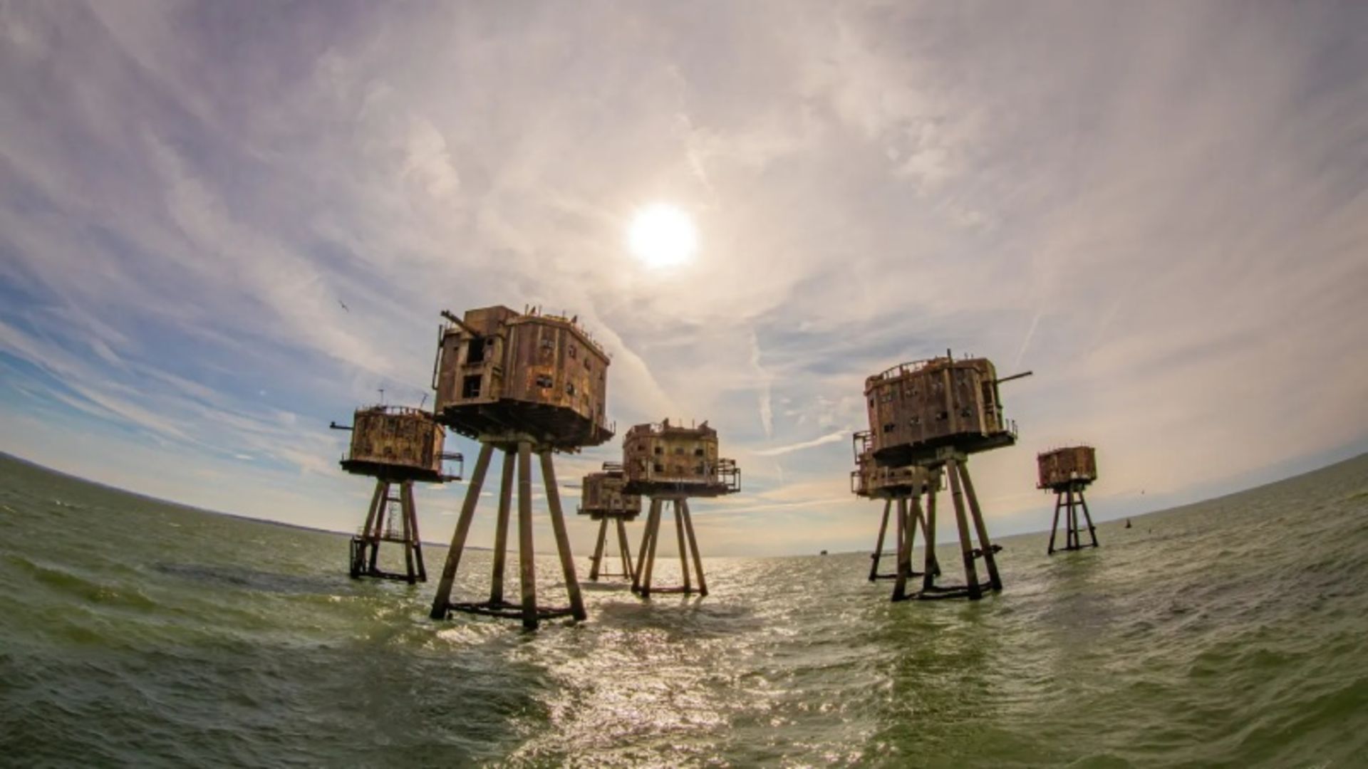 دژهای دریایی ماونسل انگلستان