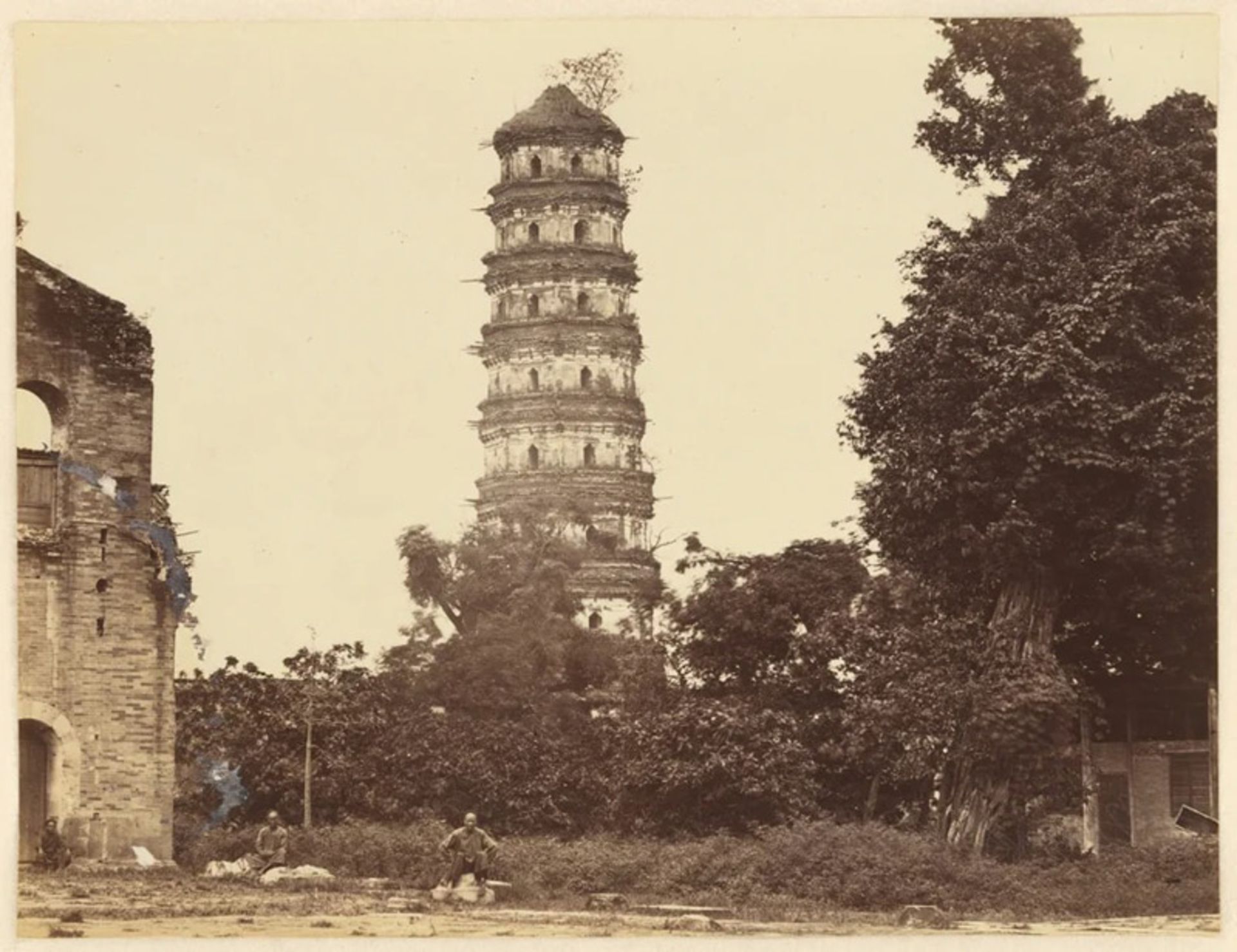 منظره ای در ژاپن قرن ۱۹ میلادی