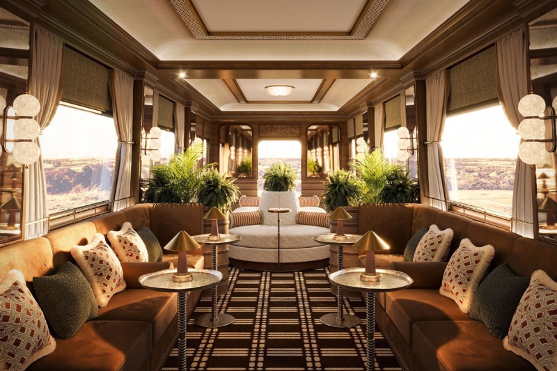 هتل پنجستاره روی ریل؛ اوج لوکس بودن در قطار انگلیسی هتل پنجستاره روی ریل؛ اوج لوکس بودن در قطار انگلیسی