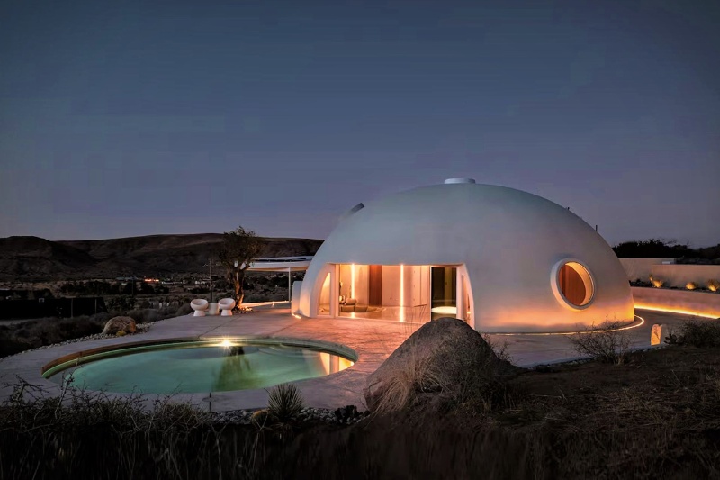 از قلب کویر تا زندگی مدرن؛ سکونتگاهی که شبیه مجسمه است