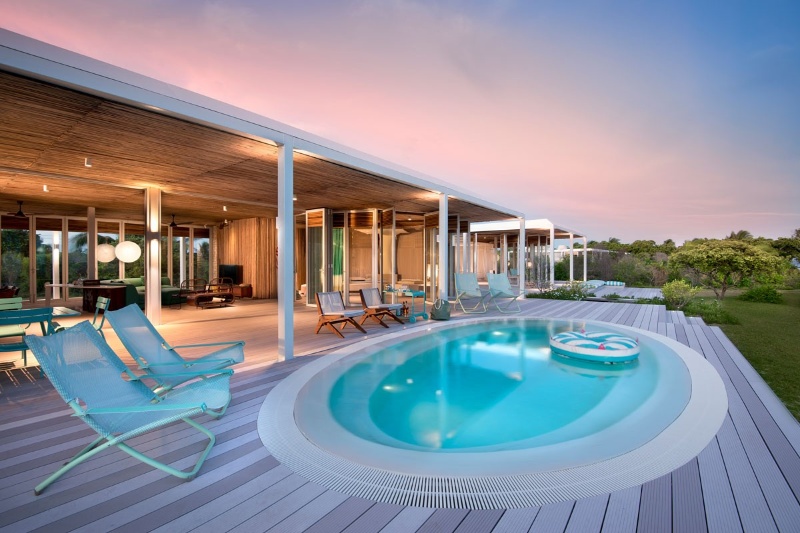 اقامت در بهشت مخفی؛ ویلا و هلی‌کوپتر اختصاصی در ماداگاسکار