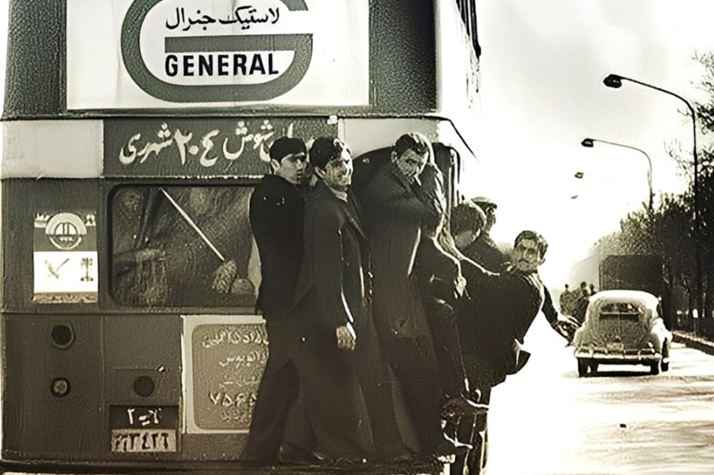 سفر به تهران قدیم؛ اتوبوس دو طبقه در خط شوش به شهر ری!
