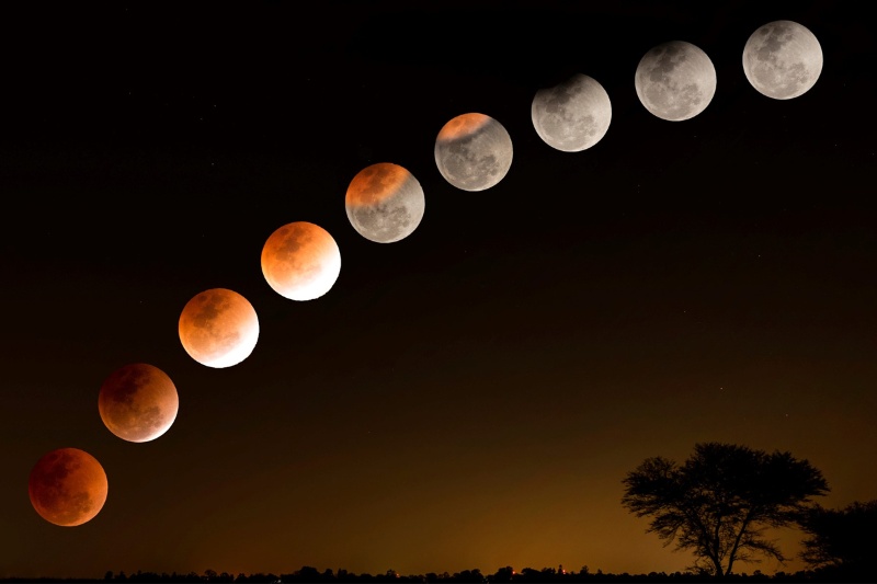 خسوف ماه خونین در ایران؛ ماه‌گرفتگی ۱۶ شهریور را کجا ببینیم؟