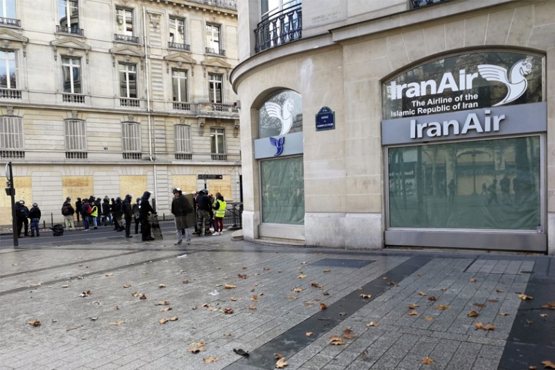 سرنوشت تلخ دفتر هما در شانزه‌لیزه؛ تحریم‌ها مقصرند!