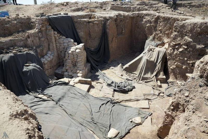 بزرگ‌ترین گاو بال‌دار در عراق کشف شد