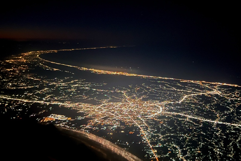 ایران از کابین یک خلبان؛ عکس‌های دیدنی شهرها از فراز آسمان