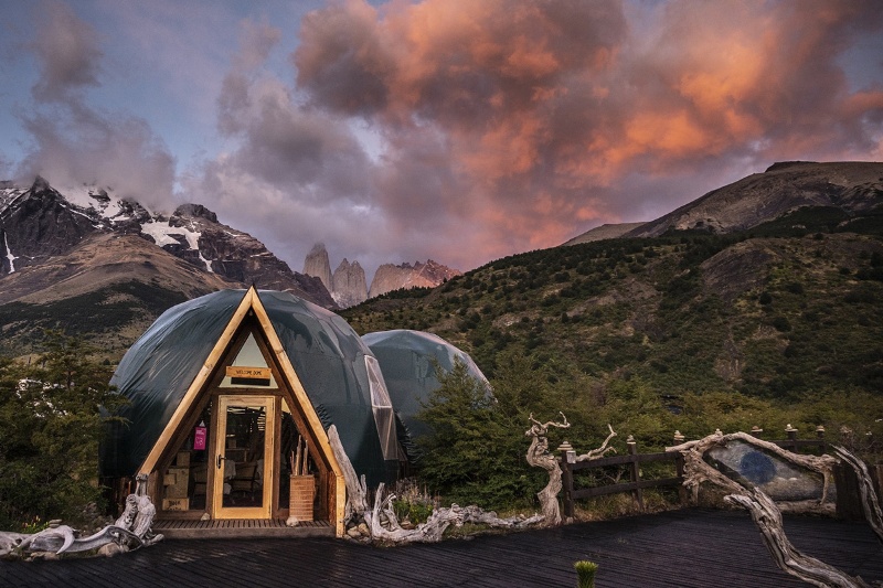 گنبدهای سبز پاتاگونیا؛ معماری نوآورانه در خدمت گردشگری مسئولانه