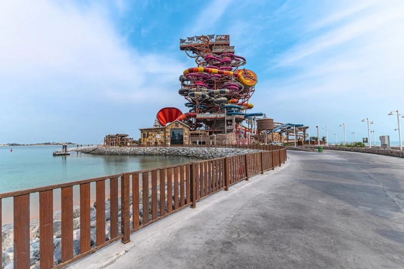 بلندترین برج پارک‌های آبی جهان در قطر؛ پارکی که دو رکورد گینس دارد!