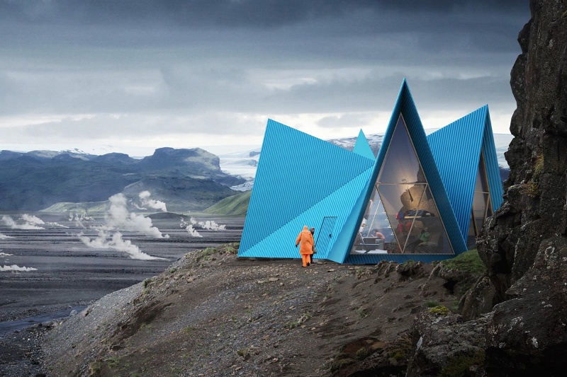 فانوسی در دل سرما؛ این پناهگاه کوه‌نوردان را از مرگ نجات می‌دهد!