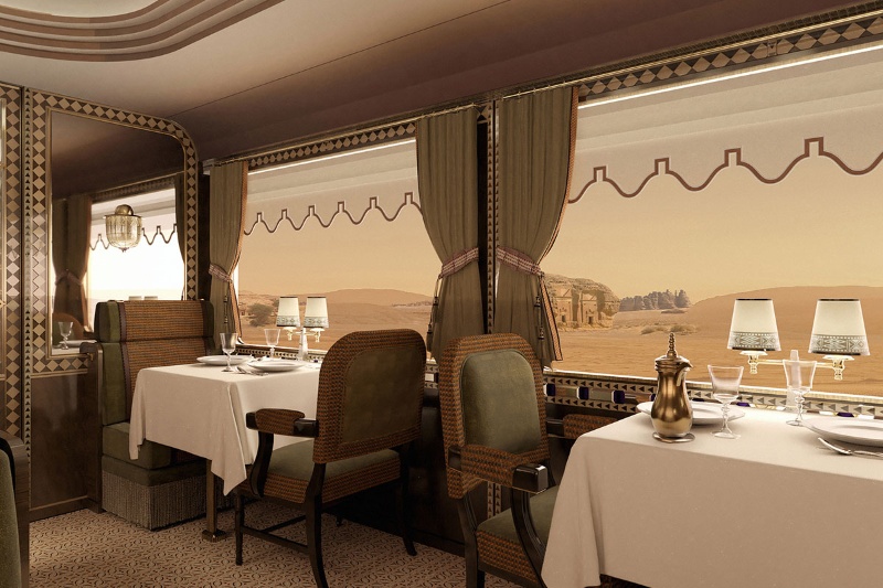 ویدیو | قطار پنج ستاره عربستان رونمایی شد!