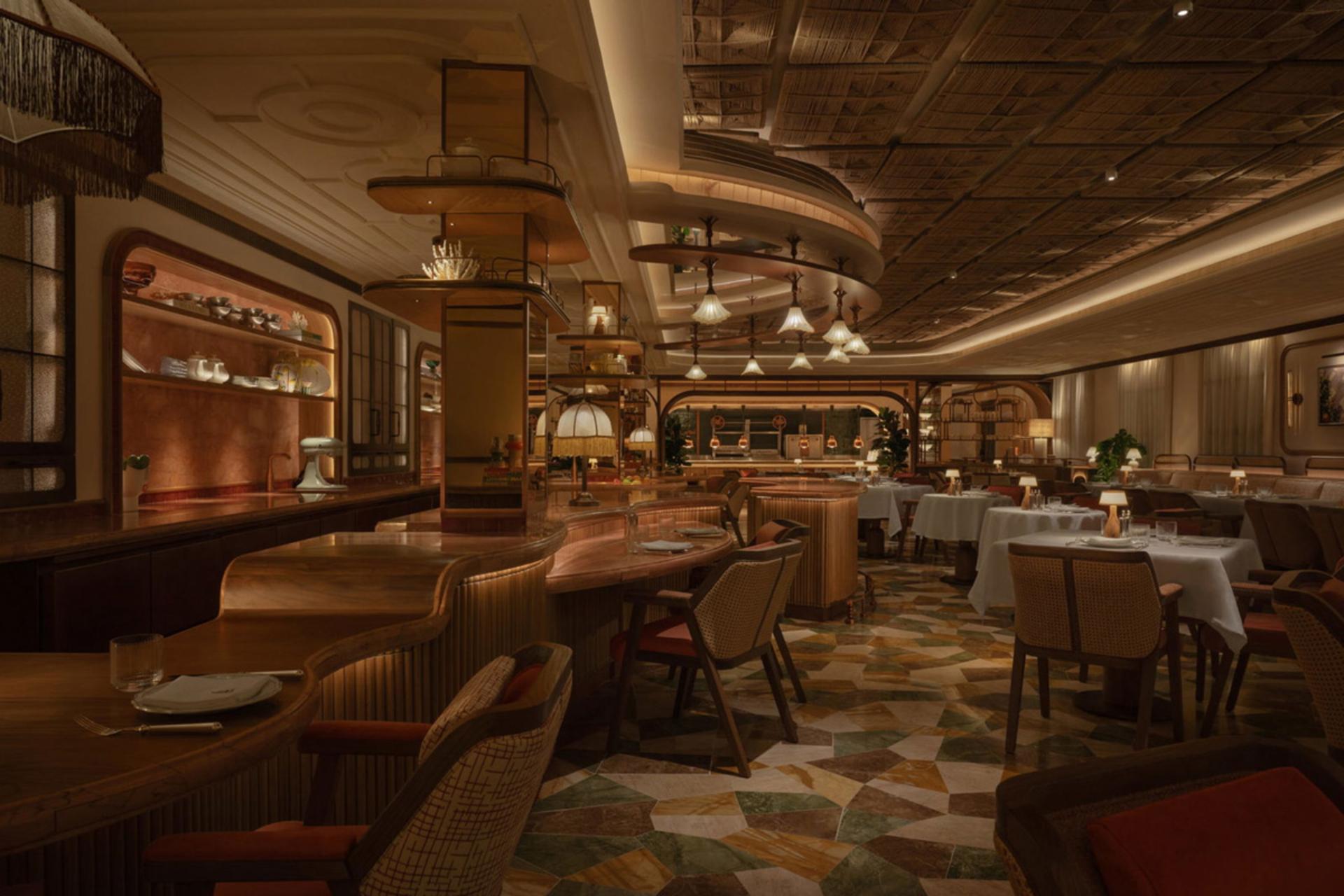 سالن اصلی رستوران لولا براسری جده