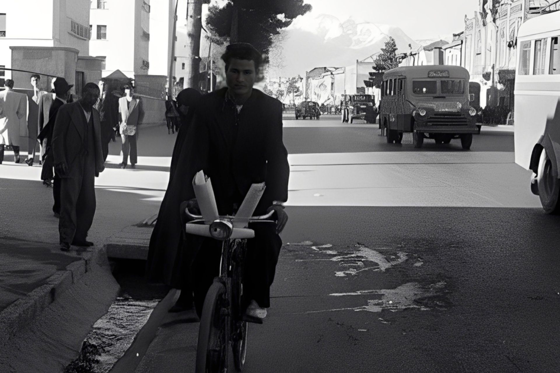 عکس تاریخی خیابان فردوسی تهران